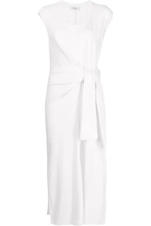 GOEN.J Twist-detail midi dress