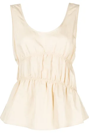 GOEN.J Ruched sleeveless top