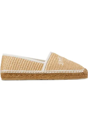 Jimmy Choo Brie raffia espadrilles