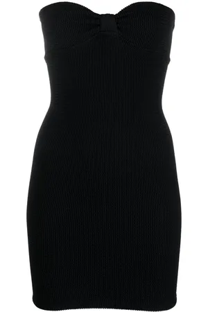Reina Olga Short fitted strapless dress