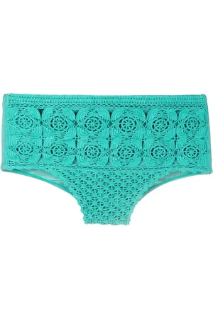 AMIR SLAMA Crochet swim trunks