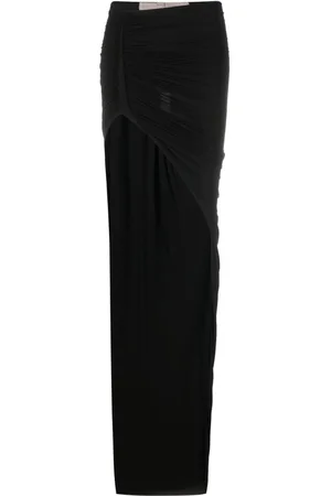 Rick Owens Asymmetric maxi skirt