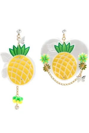AMIR SLAMA Pineapple drop earrings