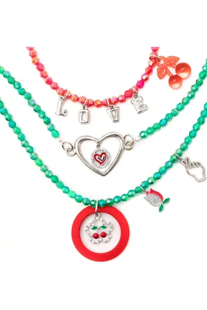 AMIR SLAMA Beaded necklace set