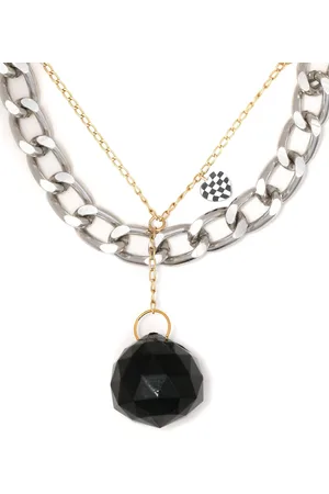 AMIR SLAMA Charm-detail chain necklace