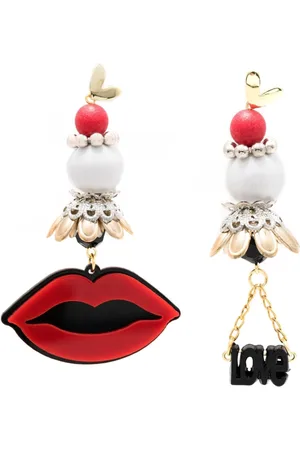 AMIR SLAMA Asymmetric drop earrings