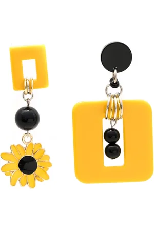 AMIR SLAMA Asymmetric drop earrings