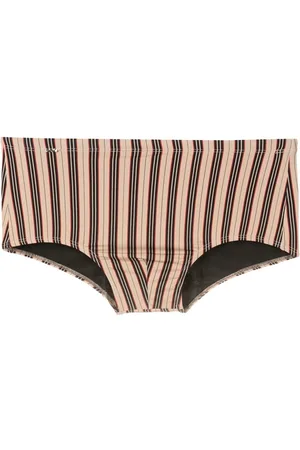 AMIR SLAMA Stripe-print swimming trunks