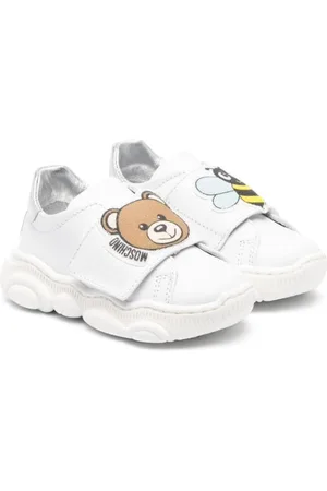 Teddy Patch Nappa leather sneakers | Moschino Official Store
