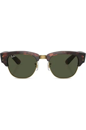 Ray-Ban Mega Clubmaster tortoiseshell- effect sunglasses