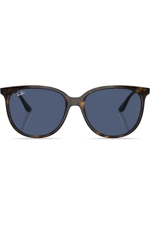 Ray-Ban Tortoiseshell-effect square-frame sunglasses