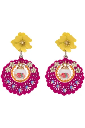 AMIR SLAMA Embellished drop earrings