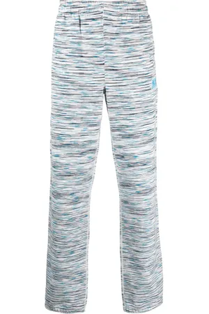 Missoni Stripe-print cotton track pants