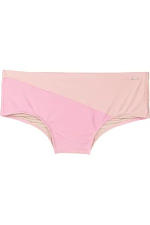 AMIR SLAMA Panelled swim trunks