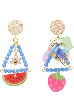 AMIR SLAMA Charm-detail drop earrings