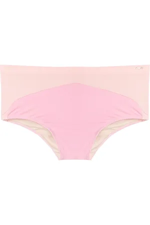 AMIR SLAMA Panelled swim trunks