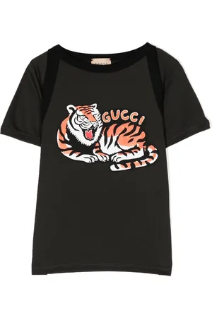 Gucci Gucci Cities T-shirt With Tiger - Farfetch