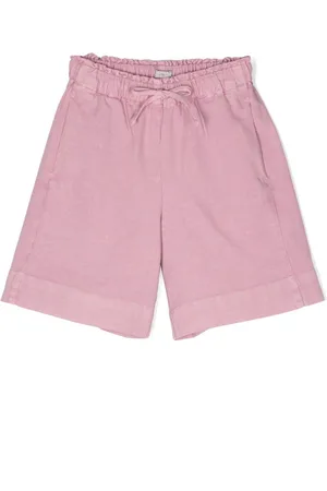 Il gufo Drawstring elasticated-waist shorts