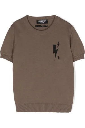 Neil Barrett Embroidered-logo cotton T-Shirt