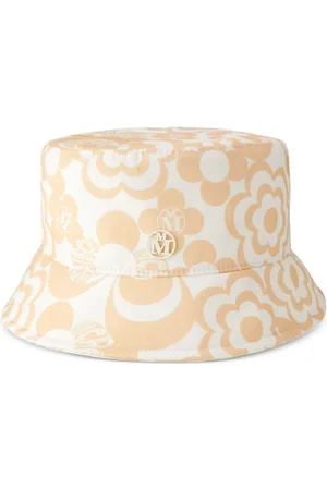 Le Mont St Michel Axel floral-print cotton bucket hat