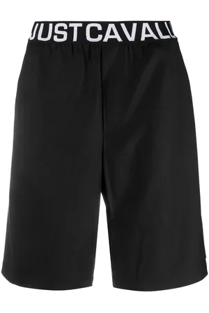Roberto Cavalli Logo-print shorts