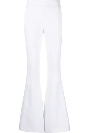 GENNY Zipped flared trousers