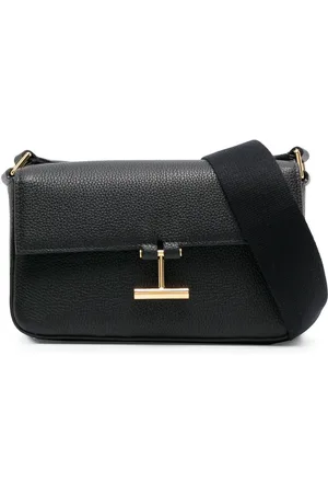 TOM FORD Men's Leather Double Zip Messenger Bag - Bergdorf Goodman