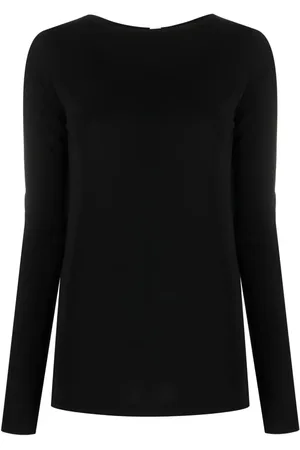 Totême Long-sleeve boat-neck top
