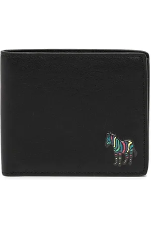 Paul Smith Zebra-patch leather wallet