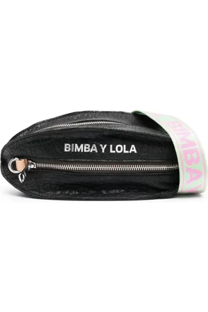 Bimba Y Lola Small Pelota Leather Crossbody Bag - Negro