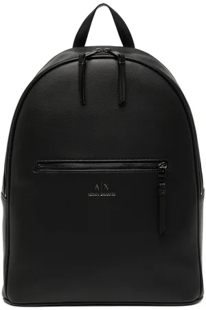 Armani Exchange Icon Logo Fabric Crossbody Bag in Black for Men | Lyst