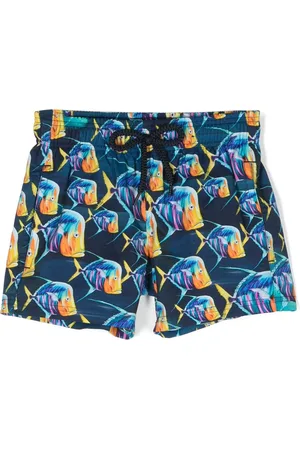 Vilebrequin Fish-pattern print swim shorts