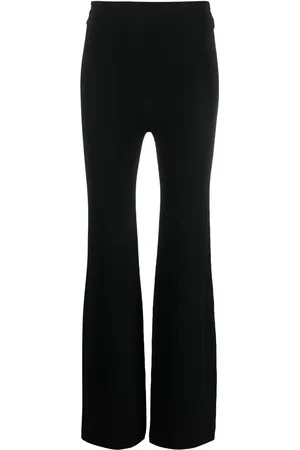 REMAIN Soleima knitted flared trousers