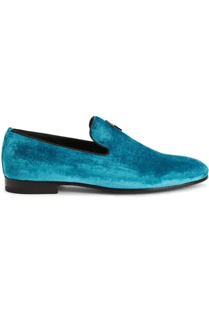 Giuseppe Zanotti Velvet slip-on loafers