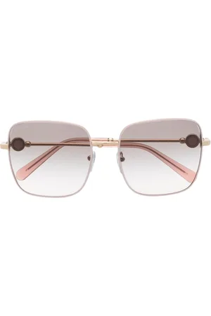Bvlgari Women Sunglasses - Oversize-frame straight-arm sunglasses