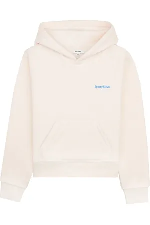 Sporty & Rich Embroidered-logo polar sweatshirt