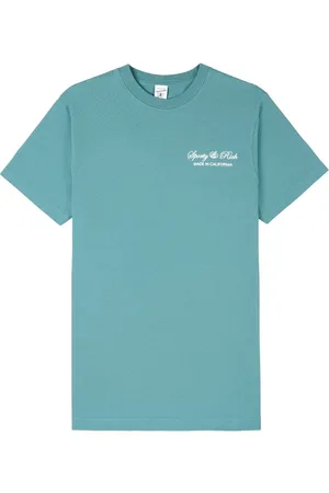 Sporty & Rich Logo-print cotton T-shirt