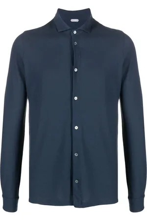 ZANONE Long-sleeved cotton shirt