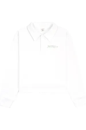 Sporty & Rich Health Club logo-print polo shirt