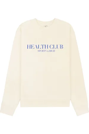 Sporty & Rich Stay Hydrated Health Club sweatshirt