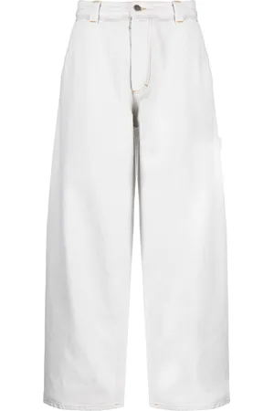 Maison Margiela Mid-rise wide-leg jeans