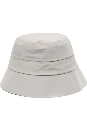 NORSE PROJECTS: Black Chin Strap Bucket Hat