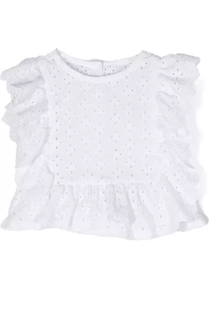 Lapin House Shirts - Broderie anglaise cotton blouse
