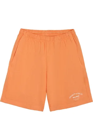 Sporty & Rich Wellness Studio logo-print shorts