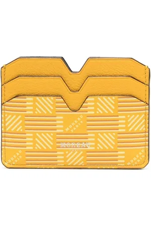 MOREAU Monogram leather cardholder