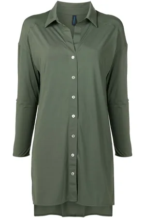 Lygia & Nanny Meline longline buttoned shirt