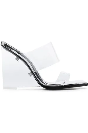 Alexander McQueen Shard wedge-heel sandals