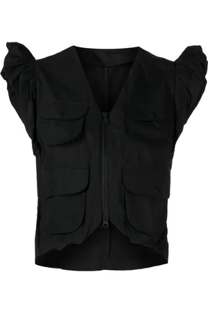 JNBY Ruffled-sleeved top