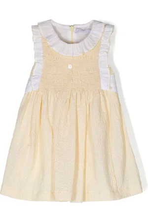 PATACHOU Seersucker-texture sleeveless dress