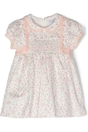 PATACHOU Floral-print puff-sleeves dress